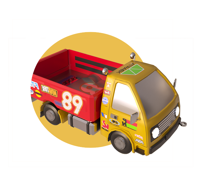 Loony Laps Dump Truck