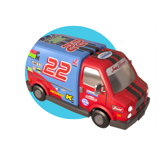 Loony Laps Camper Van