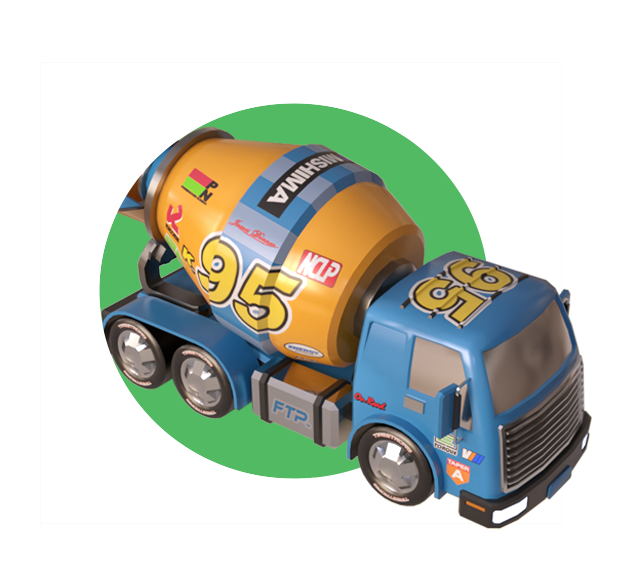 Loony Laps Cement Mixer
