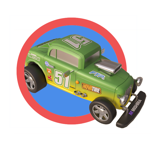 Loony Laps Hot Rod